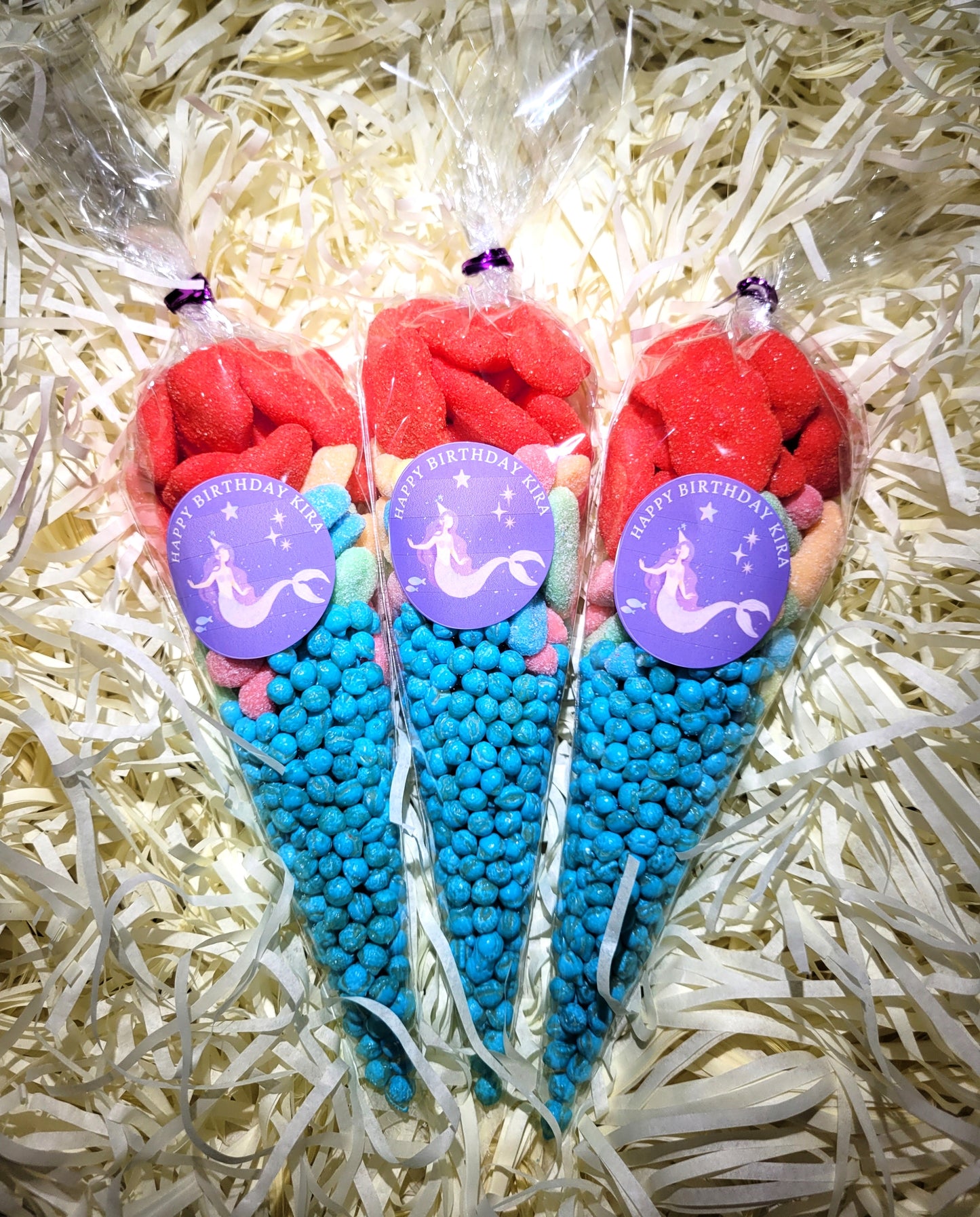 Custom-Made Lolly Cone - Personalised Sticker