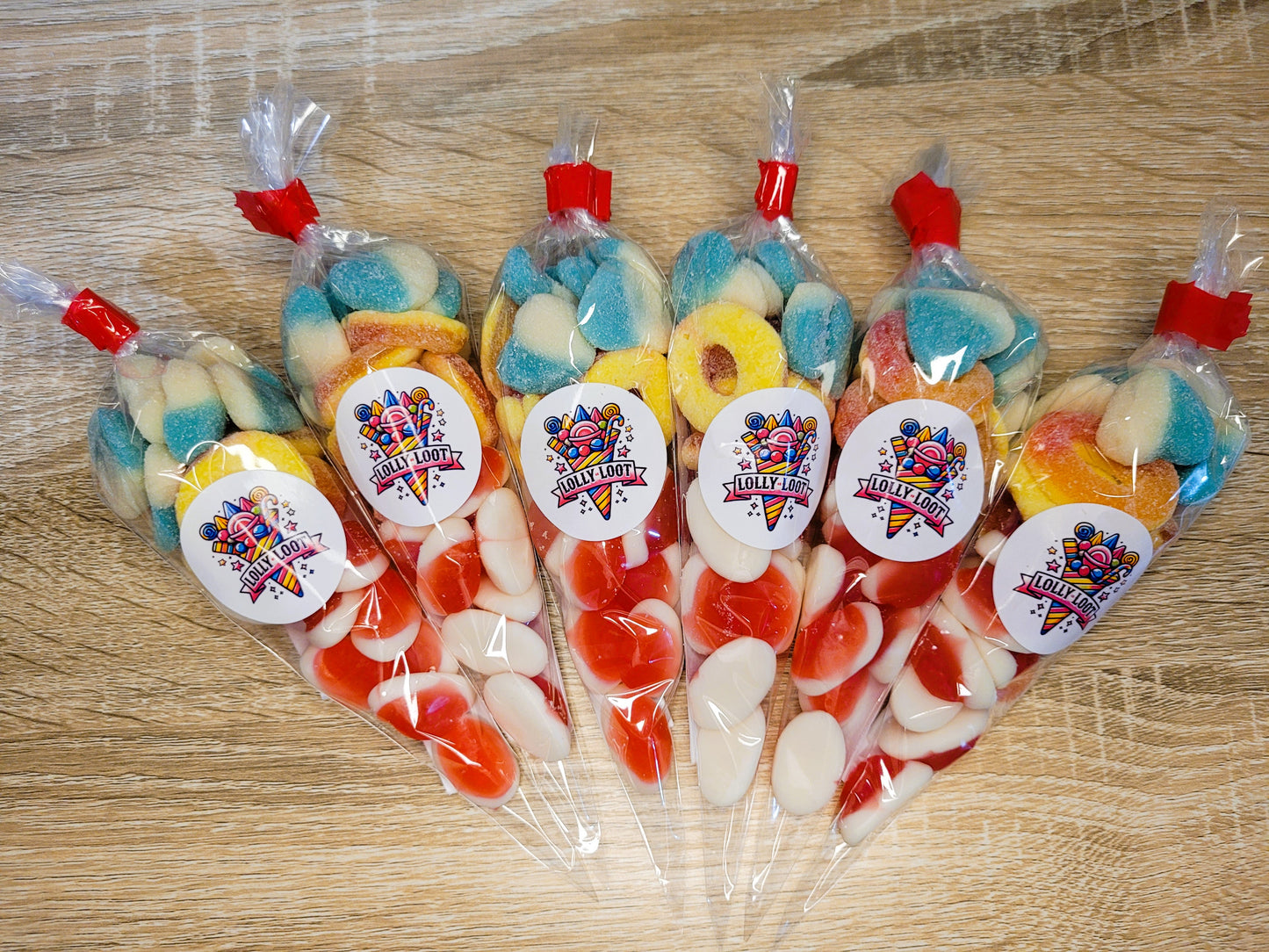 Custom-Made Lolly Cone - Lolly Loot Sticker