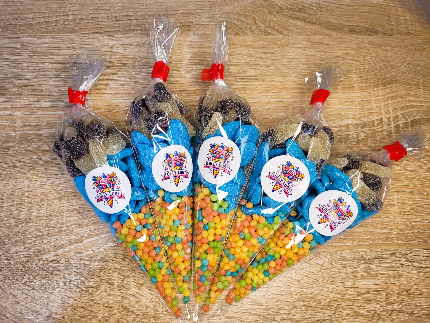 Custom-Made Lolly Cone - Lolly Loot Sticker