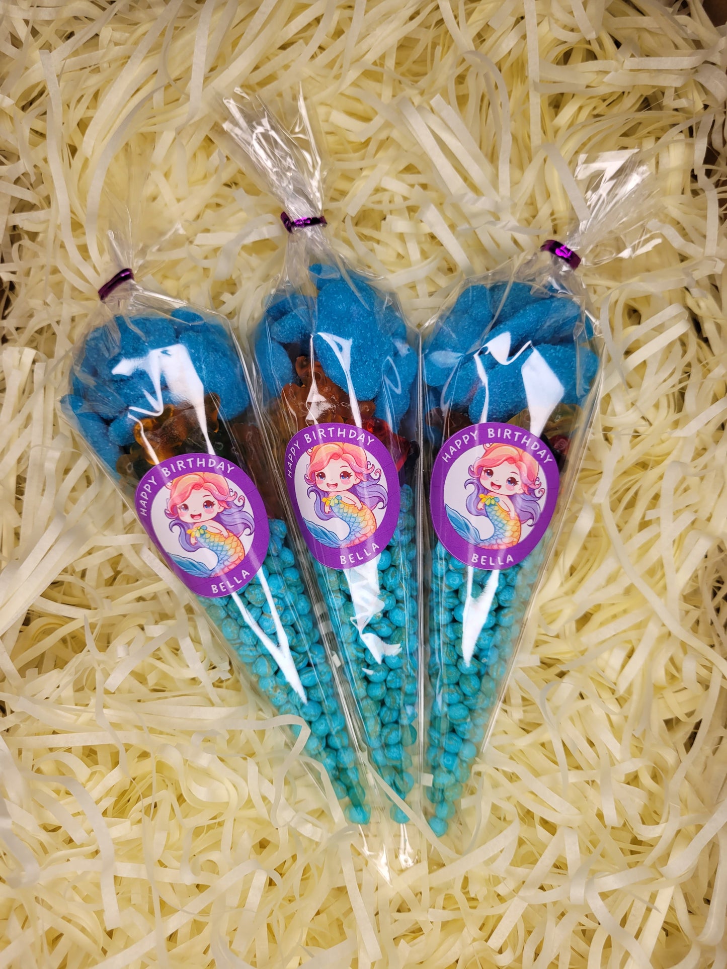 Custom-Made Lolly Cone - Personalised Sticker