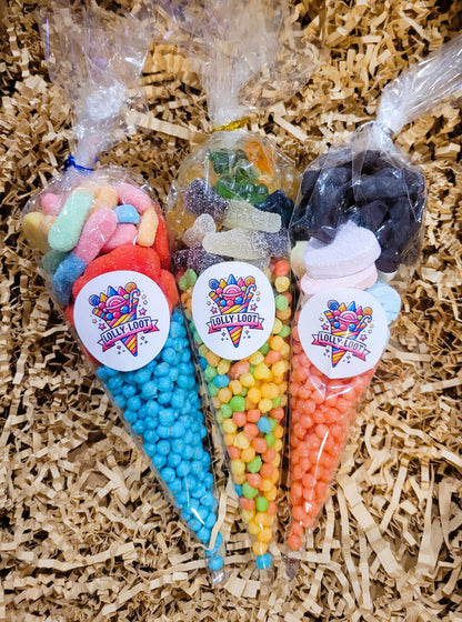 Custom-Made Lolly Cone - Lolly Loot Sticker