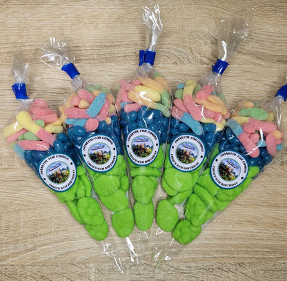 Custom-Made Lolly Cone - Personalised Sticker